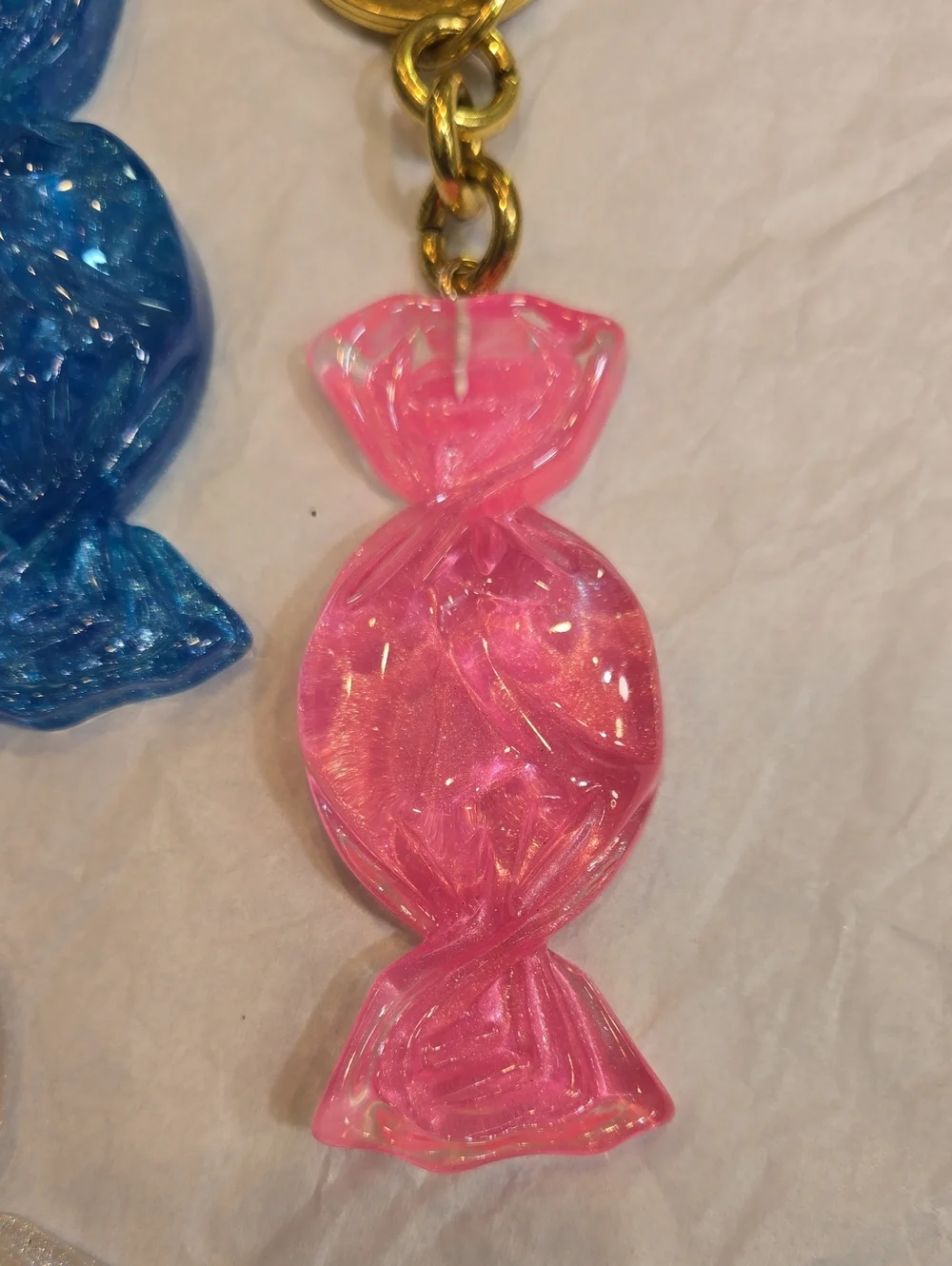 NWOT - Statement CANDY Charm / Key Holder